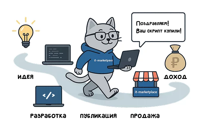 Гайд: как начать зарабатывать на продаже скриптов