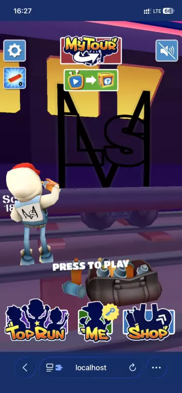 Клон легендарной игры Subway Surfers